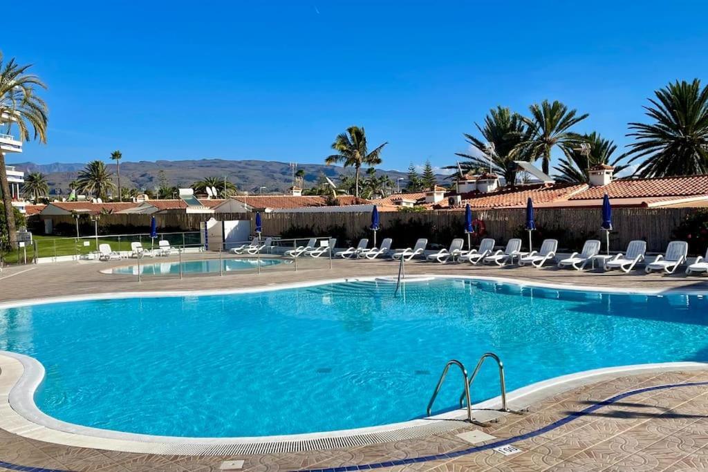 Tamaran 102 - Los Campos - Lux Garden Apt Near Dunes, Quiet-Central-Renovated San Bartolomé Dış mekan fotoğraf