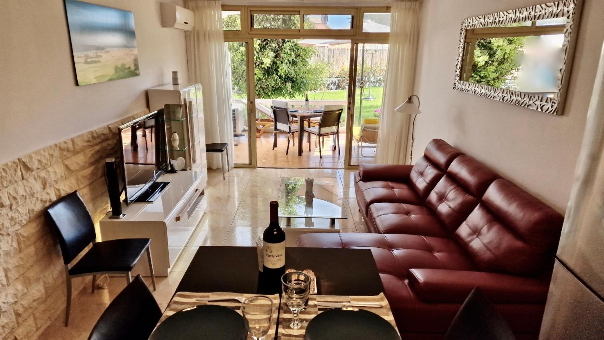 Tamaran 102 - Los Campos - Lux Garden Apt Near Dunes, Quiet-Central-Renovated San Bartolomé Dış mekan fotoğraf