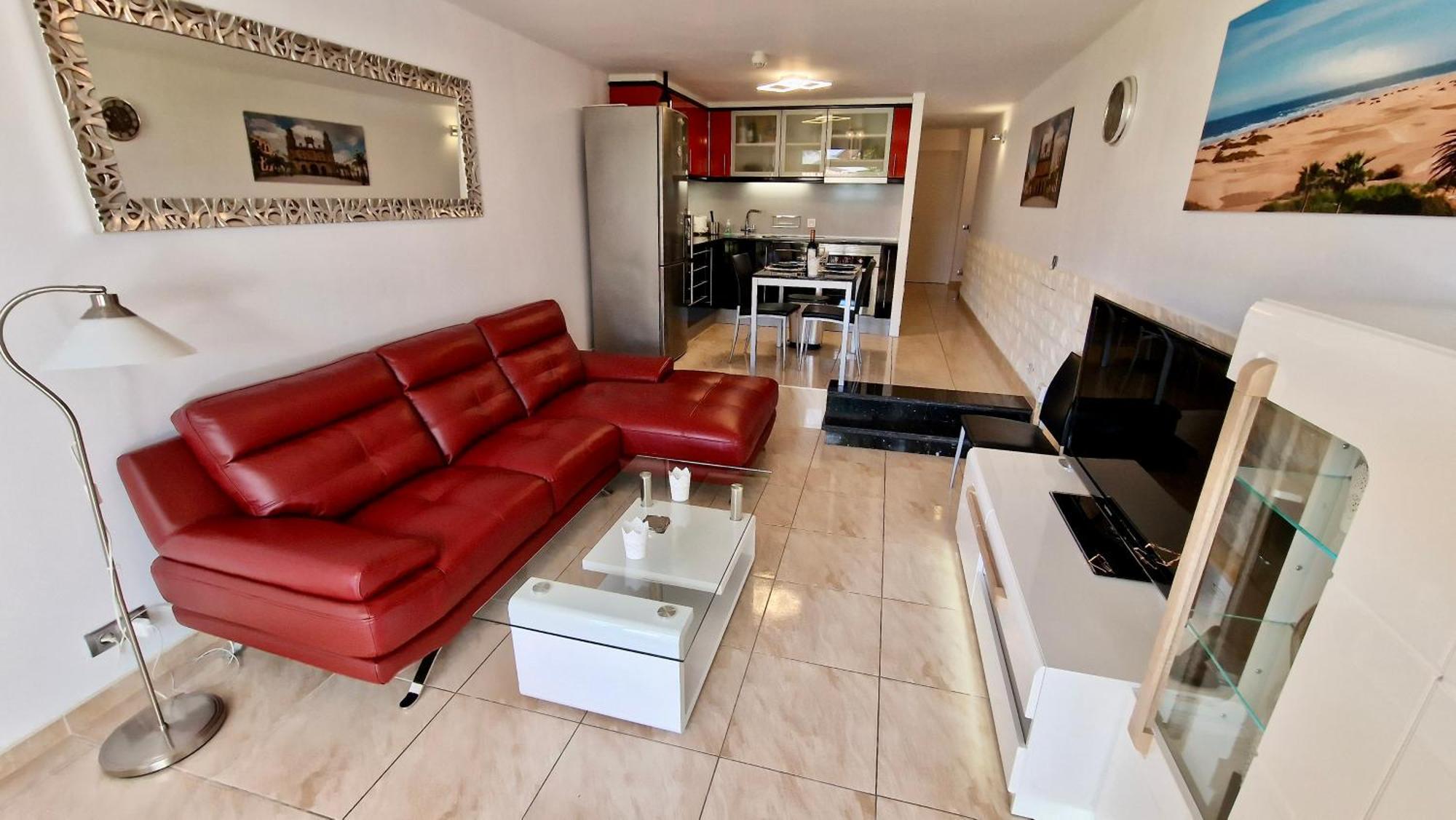Tamaran 102 - Los Campos - Lux Garden Apt Near Dunes, Quiet-Central-Renovated San Bartolomé Dış mekan fotoğraf